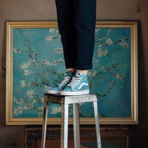 Vans x Van Gogh Almond Blossom SK8-Hi Limited Edition W7